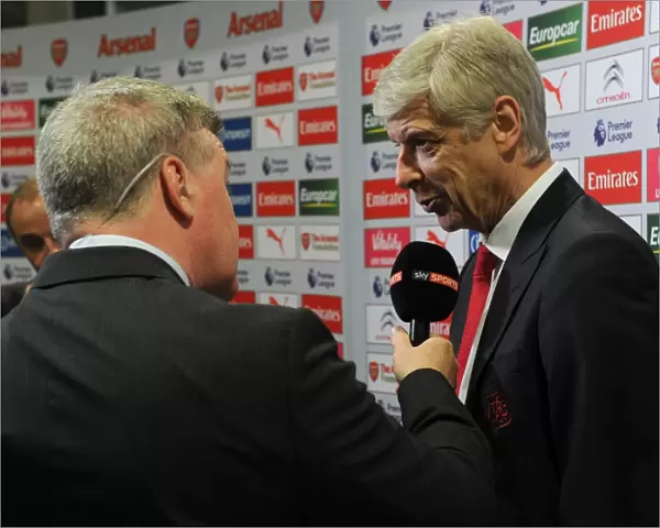 Arsene Wenger: Arsenal Manager Ahead of Arsenal vs Manchester City (2016-17)