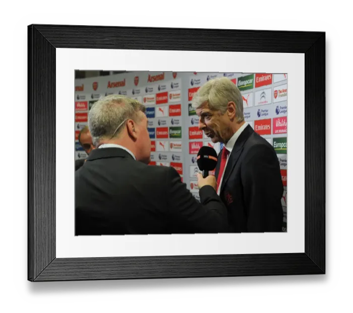 Framed Print : Arsene Wenger: Arsenal Manager Ahead of Arsenal vs Manchester City (2016-17) Framed Print : Arsene Wenger: Arsenal Manager Ahead of Arsenal vs Manchester City (2016-17)