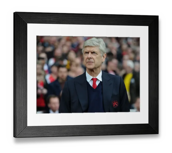 Framed Print : Arsene Wenger: Arsenal Manager Facing Manchester City at Emirates Stadium, Premier League 2016-17 Framed Print : Arsene Wenger: Arsenal Manager Facing Manchester City at Emirates Stadium, Premier League 2016-17