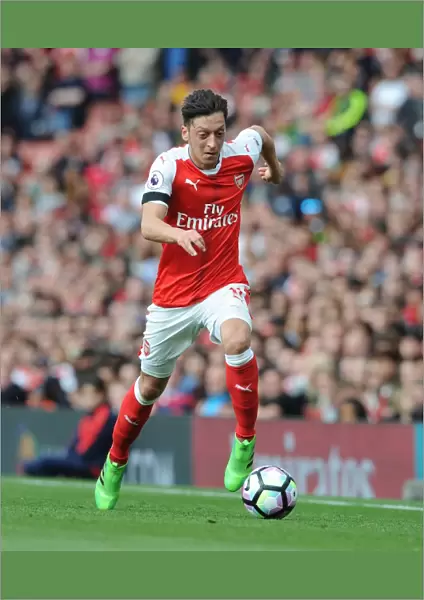 Mesut Ozil in Action: Arsenal vs Manchester City, Premier League 2016-17
