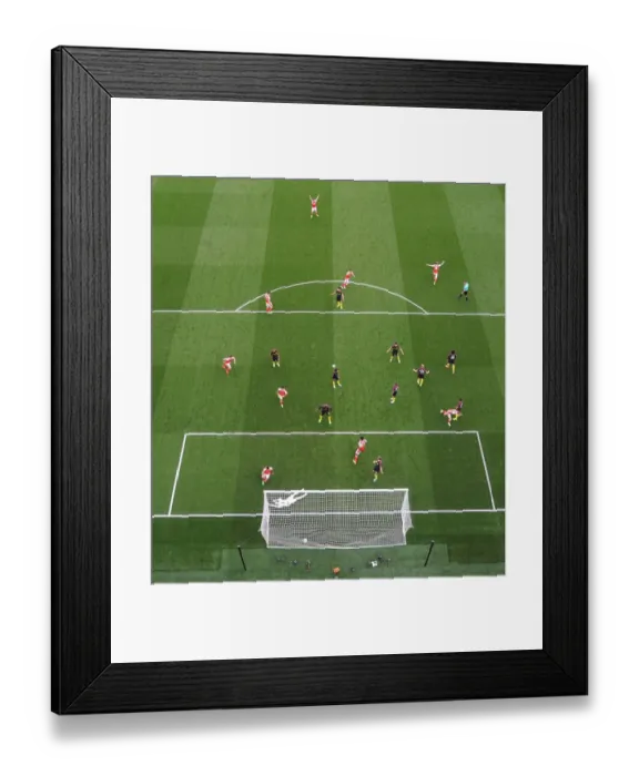 Framed Print : Mustafi's Double: Arsenal's Comeback Against Manchester City in the Premier League Framed Print : Mustafi's Double: Arsenal's Comeback Against Manchester City in the Premier League