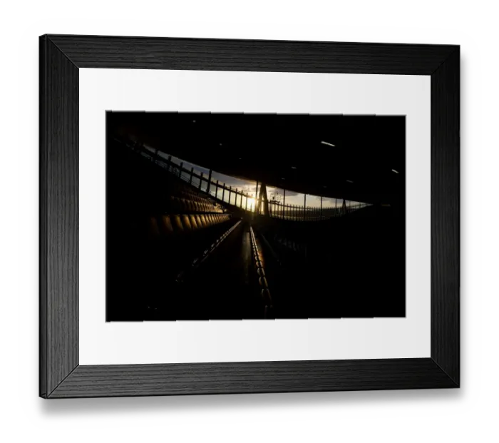 Framed Print : Sunburst over Emirates Stadium: Arsenal vs Manchester City, Premier League 2016-17