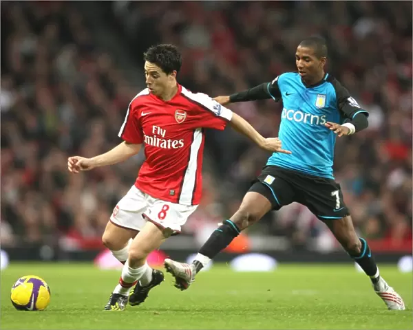 Samir Nasri (Arsenal) Ashley Young (Aston Villa)