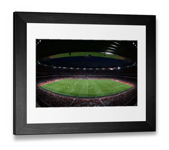 Framed Print : Arsenal vs West Ham United: Premier League Clash at Emirates Stadium, London