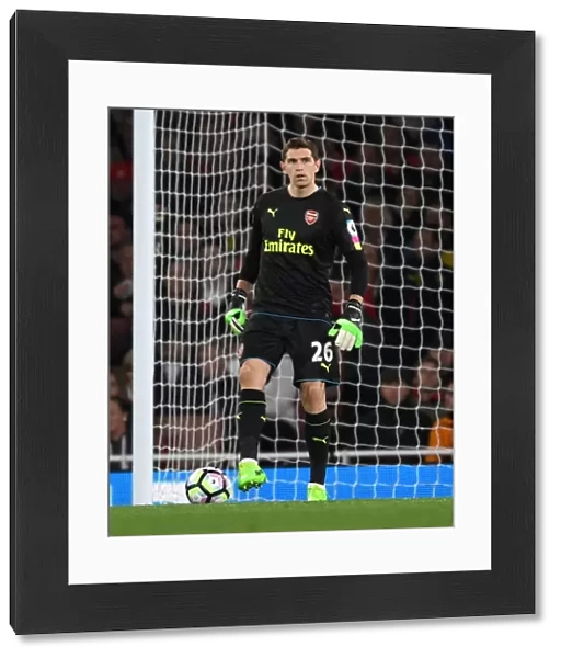 Emiliano Martinez: Arsenal Goalkeeper in Action vs. West Ham United, Premier League 2016-17