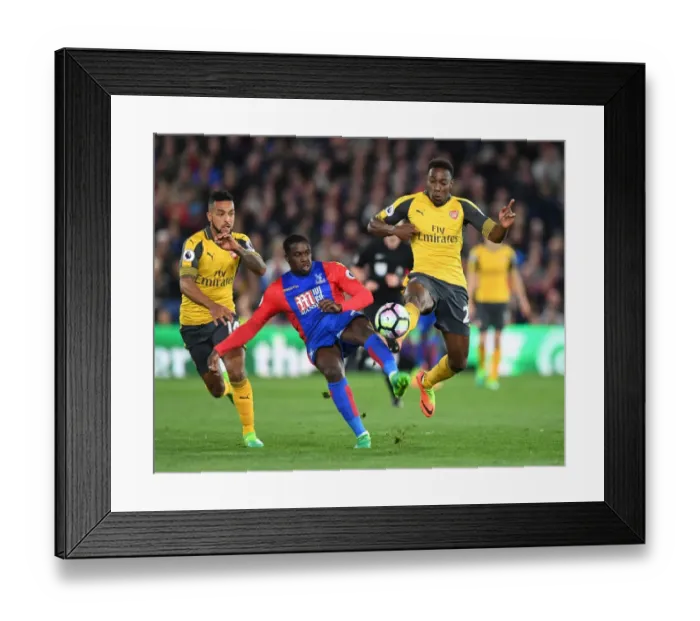 Framed Print : Clash at Selhurst Park: Welbeck and Walcott Face Off Against Schlupp in Crystal Palace vs. Arsenal Framed Print : Clash at Selhurst Park: Welbeck and Walcott Face Off Against Schlupp in Crystal Palace vs. Arsenal