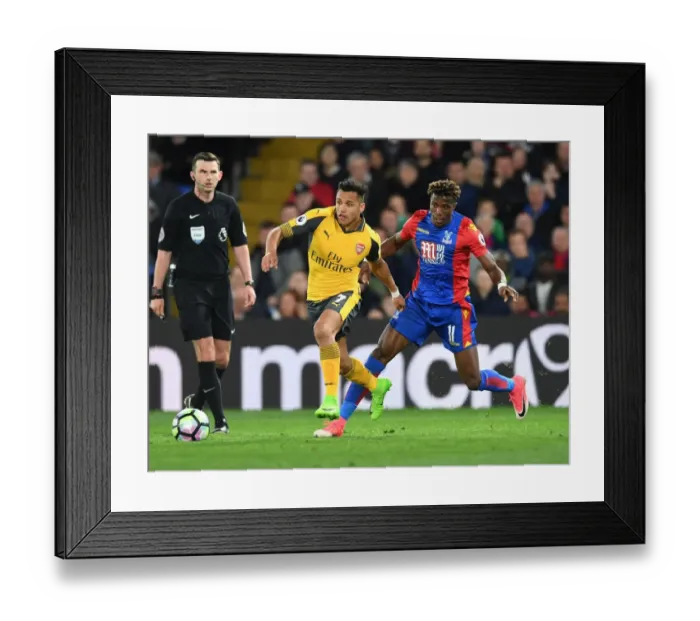 Framed Print : Clash of Stars: Sanchez vs. Zaha in Premier League Showdown (Crystal Palace v Arsenal, 2016-17) Framed Print : Clash of Stars: Sanchez vs. Zaha in Premier League Showdown (Crystal Palace v Arsenal, 2016-17)