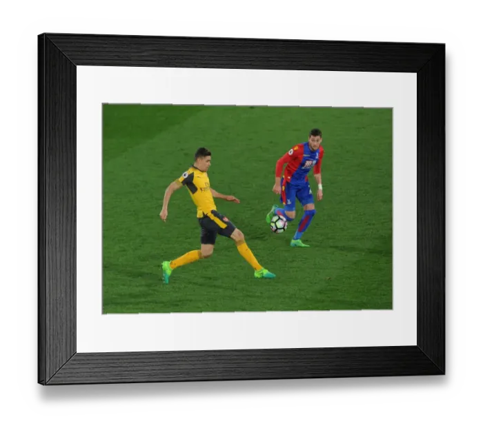 Framed Print : Gabriel vs. Joel Ward: Intense Battle at Selhurst Park - Crystal Palace vs. Arsenal, Premier League 2016-17 Framed Print : Gabriel vs. Joel Ward: Intense Battle at Selhurst Park - Crystal Palace vs. Arsenal, Premier League 2016-17