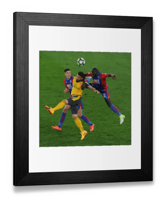 Framed Print : Clash at Selhurst Park: Giroud Faces Off Against Sakho and Kelly (Crystal Palace vs Arsenal, 2016-17) Framed Print : Clash at Selhurst Park: Giroud Faces Off Against Sakho and Kelly (Crystal Palace vs Arsenal, 2016-17)