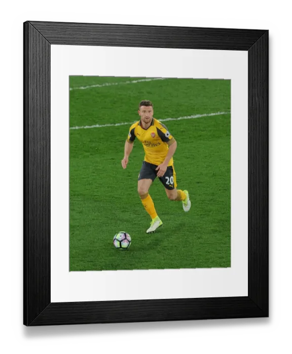 Framed Print : Shkodran Mustafi Focuses in Crystal Palace vs Arsenal Premier League Clash Framed Print : Shkodran Mustafi Focuses in Crystal Palace vs Arsenal Premier League Clash