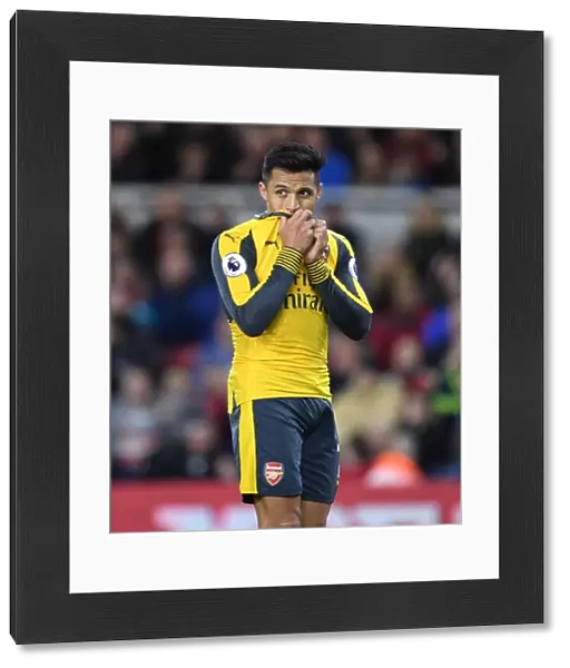 Alexis Sanchez: In Action for Arsenal vs Middlesbrough, Premier League 2016-17