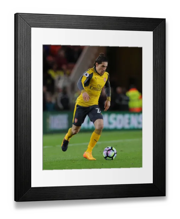 Framed Print : Hector Bellerin in Action: Middlesbrough vs Arsenal, Premier League 2016-17 Framed Print : Hector Bellerin in Action: Middlesbrough vs Arsenal, Premier League 2016-17