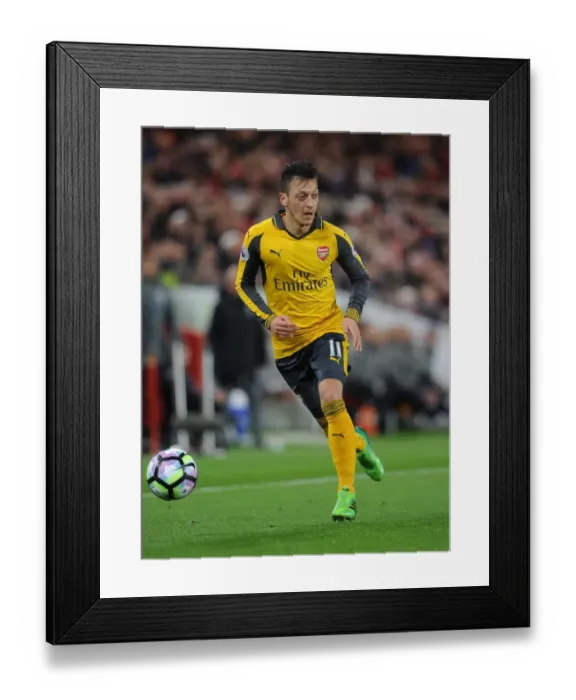 Framed Print : Mesut Ozil in Action: Arsenal vs. Middlesbrough, Premier League 2016-17 Framed Print : Mesut Ozil in Action: Arsenal vs. Middlesbrough, Premier League 2016-17