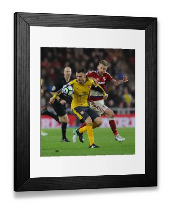 Framed Print : Ramsey vs. Clayton: A Premier League Showdown at Riverside Framed Print : Ramsey vs. Clayton: A Premier League Showdown at Riverside