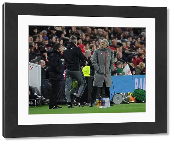 Arsene Wenger the Arsenal Manager. Middlesbrough 1: 2 Arsenal