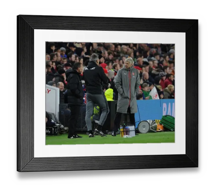 Framed Print : Arsene Wenger the Arsenal Manager. Middlesbrough 1: 2 Arsenal Framed Print : Arsene Wenger the Arsenal Manager. Middlesbrough 1: 2 Arsenal