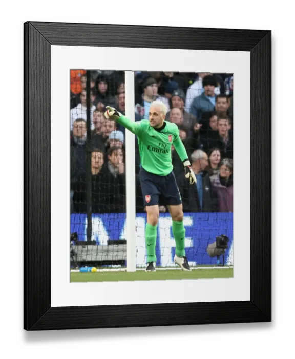Framed Print : Manuel Almunia's Night of Despair: Manchester City's 3-0 Victory Over Arsenal (November 2008)