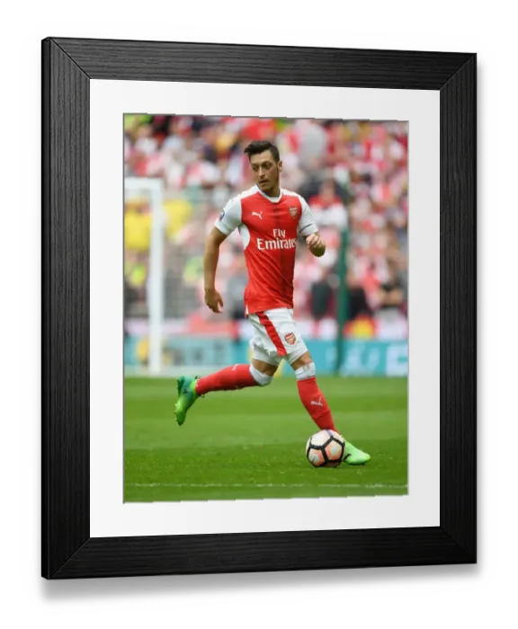 Framed Print : Mesut Ozil: Arsenal's FA Cup Semi-Final Star vs Manchester City Framed Print : Mesut Ozil: Arsenal's FA Cup Semi-Final Star vs Manchester City