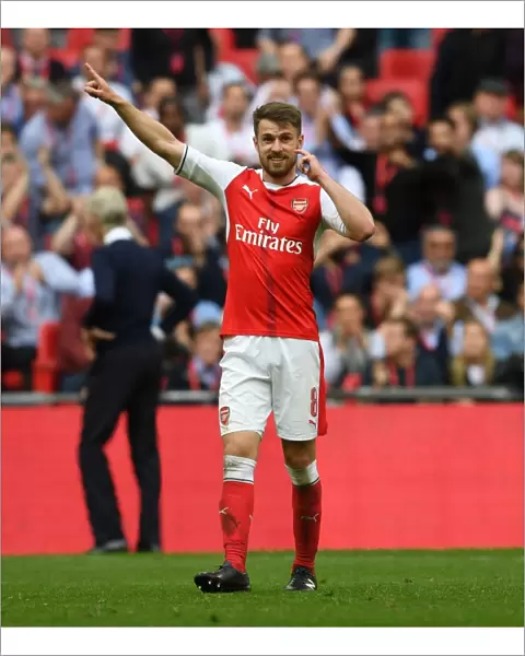 Arsenal's Aaron Ramsey in FA Cup Semi-Final Showdown Against Manchester City