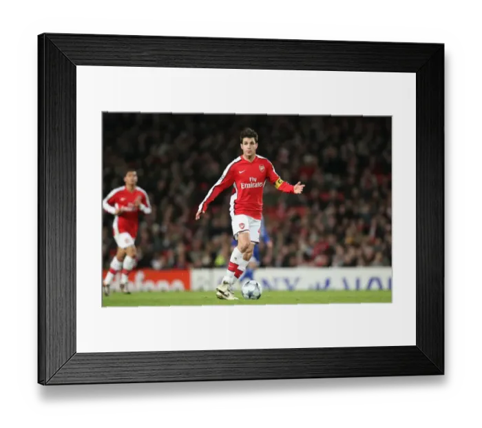 Framed Print : Cesc Fabregas Leads Arsenal to 1:0 Victory over Dynamo Kyiv in Champions League Group Stage, Emirates Stadium, 2008 Framed Print : Cesc Fabregas Leads Arsenal to 1:0 Victory over Dynamo Kyiv in Champions League Group Stage, Emirates Stadium, 2008