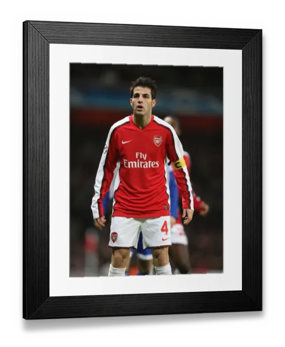 Framed Print : Cesc Fabregas and Arsenal's Historic 1-0 Champions League Victory over Dynamo Kyiv, Emirates Stadium, 2008 Framed Print : Cesc Fabregas and Arsenal's Historic 1-0 Champions League Victory over Dynamo Kyiv, Emirates Stadium, 2008