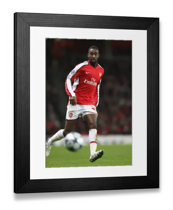 Framed Print : Djourou's Historic Goal: Arsenal's 1-0 Victory over Dynamo Kyiv in the Champions League