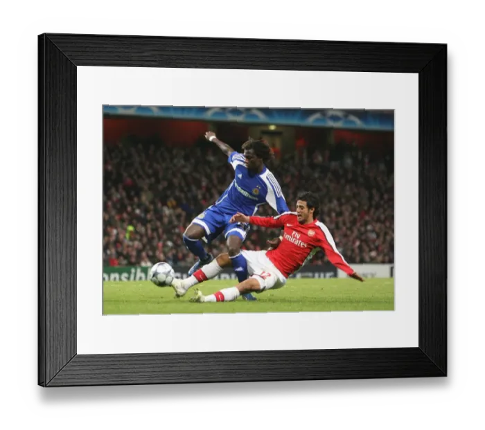 Framed Print : Carlos Vela (Arsenal) Pape Diakhate (Dynamo Kyiv) Framed Print : Carlos Vela (Arsenal) Pape Diakhate (Dynamo Kyiv)