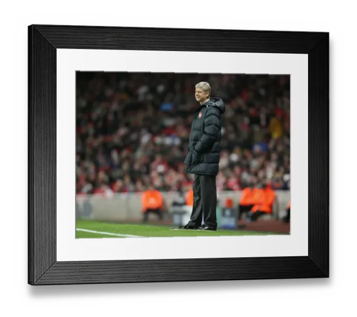 Framed Print : Arsene Wenger Leads Arsenal to 1:0 Victory over Dynamo Kyiv in Champions League Group Stage at Emirates Stadium, 2008 Framed Print : Arsene Wenger Leads Arsenal to 1:0 Victory over Dynamo Kyiv in Champions League Group Stage at Emirates Stadium, 2008