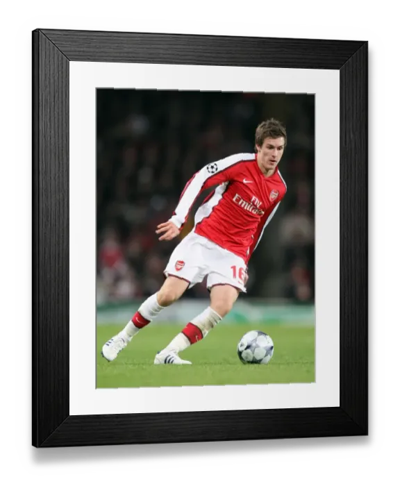 Framed Print : Aaron Ramsey Scores the Thrilling Winner: Arsenal 1-0 Dynamo Kiev, UEFA Champions League, Group G, Emirates Stadium (November 25, 2008) Framed Print : Aaron Ramsey Scores the Thrilling Winner: Arsenal 1-0 Dynamo Kiev, UEFA Champions League, Group G, Emirates Stadium (November 25, 2008)