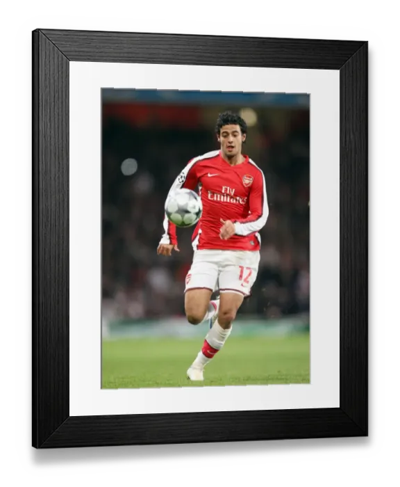 Framed Print : Carlos Vela's Goal: Arsenal's 1-0 Victory over Dynamo Kiev in UEFA Champions League Group G