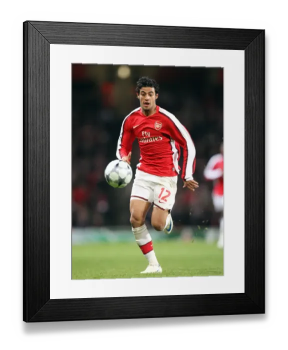 Framed Print : Carlos Vela's Stunner: Arsenal's 1-0 Victory Over Dynamo Kiev in UEFA Champions League Group G