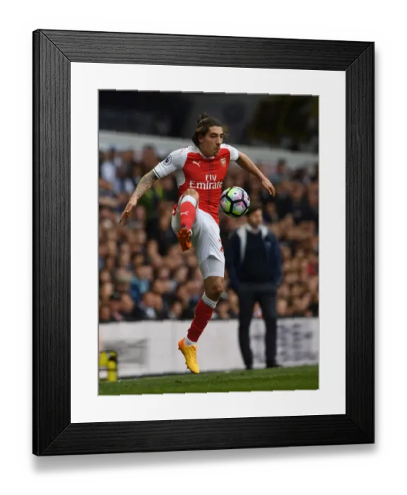 Framed Print : Hector Bellerin Faces Off Against Tottenham in Premier League Clash 2016-17 Framed Print : Hector Bellerin Faces Off Against Tottenham in Premier League Clash 2016-17