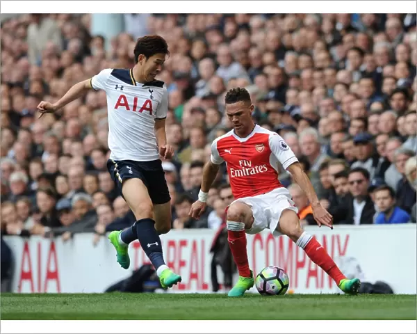 Clash of the Capital Rivals: Kieran Gibbs vs. Heung-Min Son (Tottenham vs. Arsenal, Premier League)