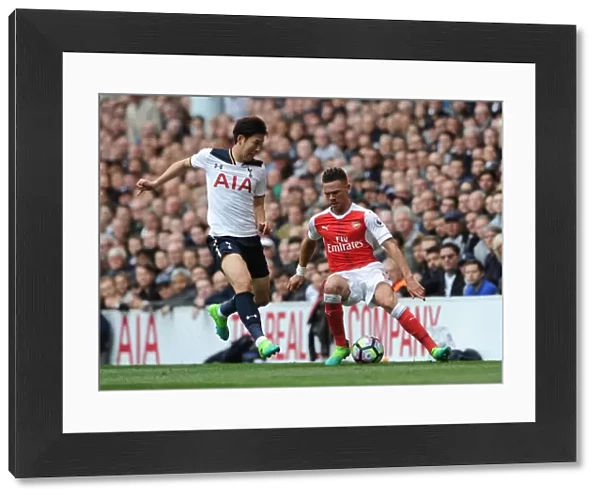 Clash of the Capital Rivals: Kieran Gibbs vs. Heung-Min Son (Tottenham vs. Arsenal, Premier League)