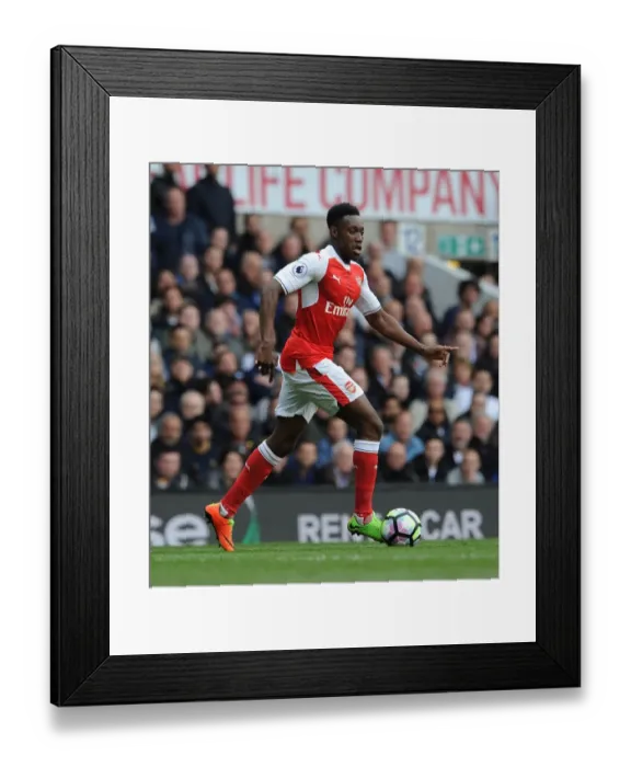 Framed Print : Danny Welbeck in Action: Tottenham Hotspur vs. Arsenal, Premier League 2016-17