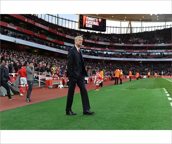 Arsene Wenger Leads Arsenal to Victory: 1-0 vs Leicester City, Premier League, Emirates Stadium (2017)