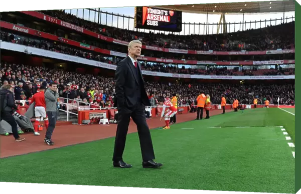 Arsene Wenger Leads Arsenal to Victory: 1-0 vs Leicester City, Premier League, Emirates Stadium (2017)