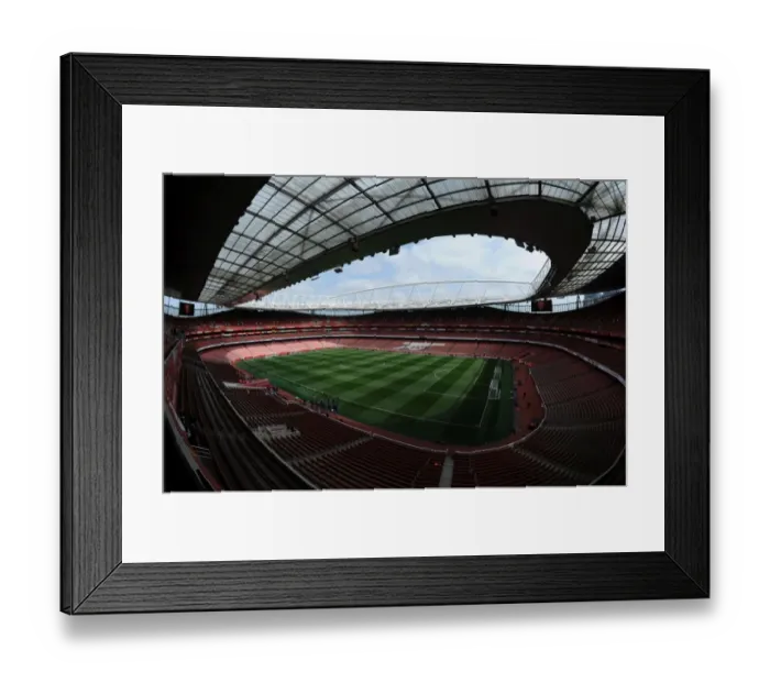 Framed Print : Arsenal vs Manchester United: Emirates Battle, Premier League 2016-17