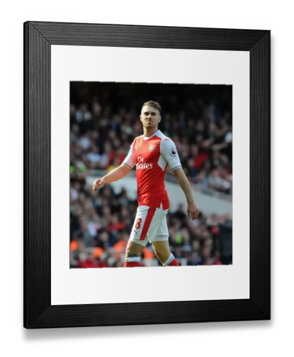 Framed Print : Aaron Ramsey in Action: Arsenal vs Manchester United, Premier League 2016-17 Framed Print : Aaron Ramsey in Action: Arsenal vs Manchester United, Premier League 2016-17