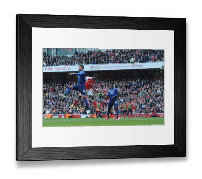 Framed Print : Danny Welbeck's Dramatic Goal: Arsenal's Epic Comeback Against Manchester United in the Premier League Framed Print : Danny Welbeck's Dramatic Goal: Arsenal's Epic Comeback Against Manchester United in the Premier League