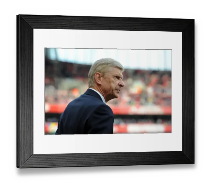Framed Print : Arsene Wenger's Last Stand: Arsenal vs Manchester United (2016-17)