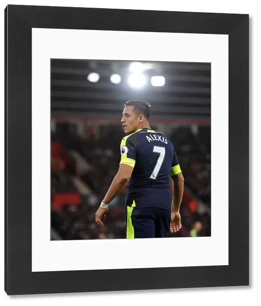 Alexis Sanchez: On the Field against Southampton, Premier League 2016-17