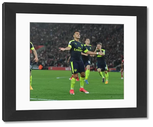 Alexis Sanchez Scores the Opener: Arsenal Triumphs over Southampton in Premier League 2016-17