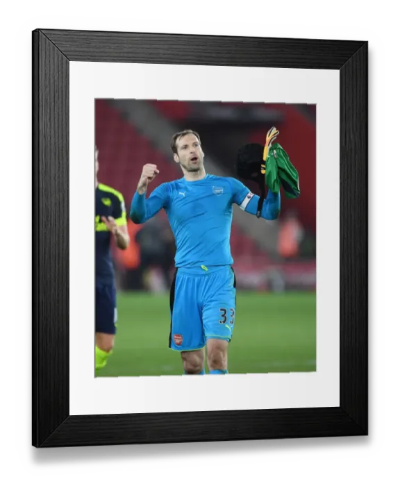 Framed Print : Petr Cech: Post-Match Reflection (Southampton vs. Arsenal, Premier League 2016-17) Framed Print : Petr Cech: Post-Match Reflection (Southampton vs. Arsenal, Premier League 2016-17)