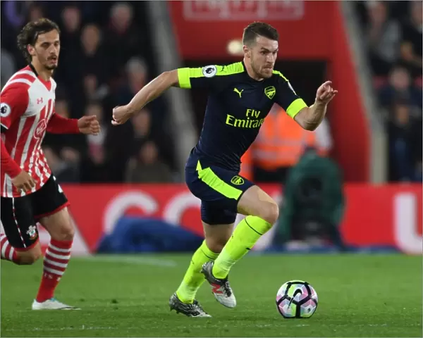 Ramsey Surges Past Gabbiadini: Southampton vs. Arsenal, Premier League 2016-17
