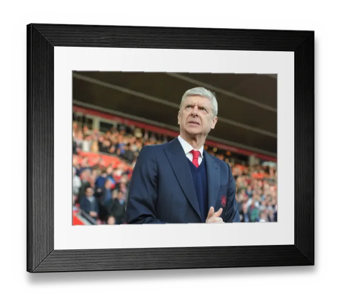 Framed Print : Arsene Wenger at Southampton: A Premier League Showdown (May 2017) Framed Print : Arsene Wenger at Southampton: A Premier League Showdown (May 2017)