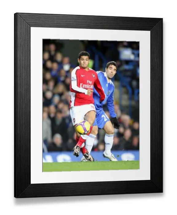 Framed Print : Denilson (Arsenal) Deco (Chelsea)
