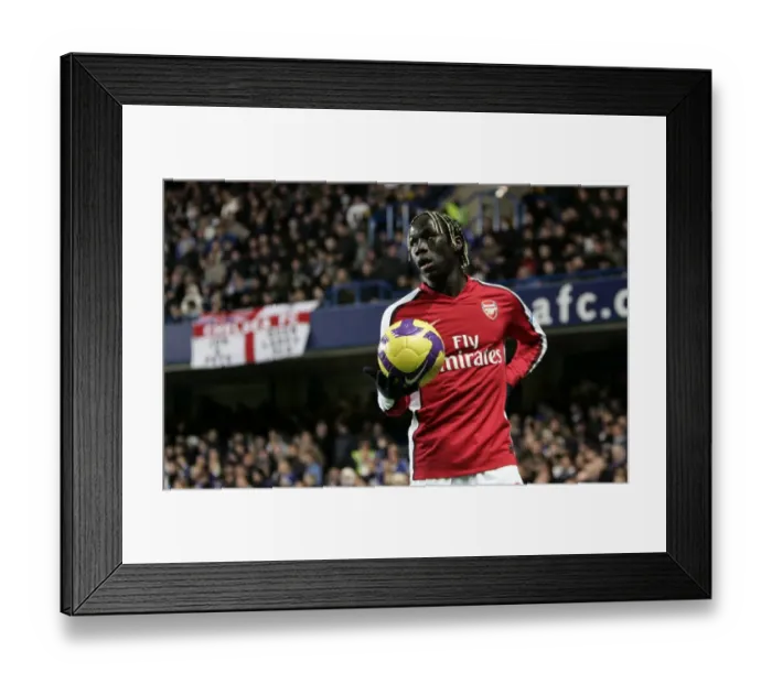 Framed Print : Bacary Sagna's Victory: Arsenal 2-1 Chelsea, Barclays Premier League (November 2008)