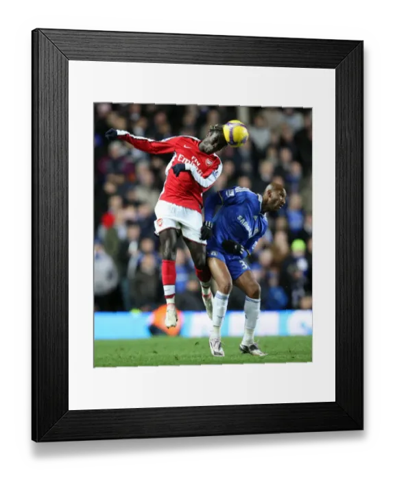 Framed Print : Bacaru Sagna (Arsenal) Nicolas Anelka (Chelsea) Framed Print : Bacaru Sagna (Arsenal) Nicolas Anelka (Chelsea)