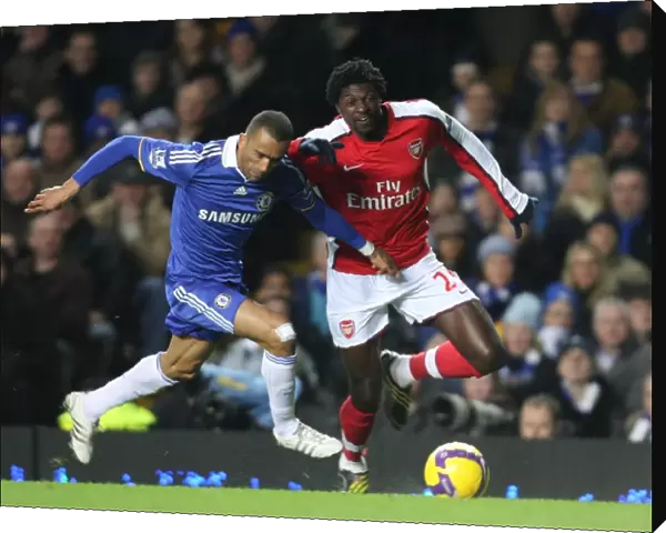 Emmanuel Adebayor (Arsenal) Jose Bosingwa (Chelsea)